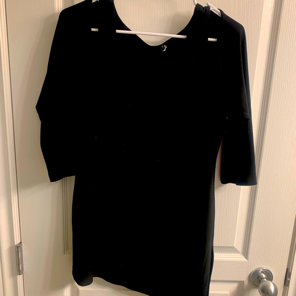 Black tunic , top